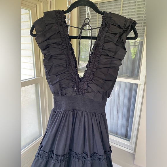 Anthropologie, Black Tiered, Dress! - Picture 6 of 8